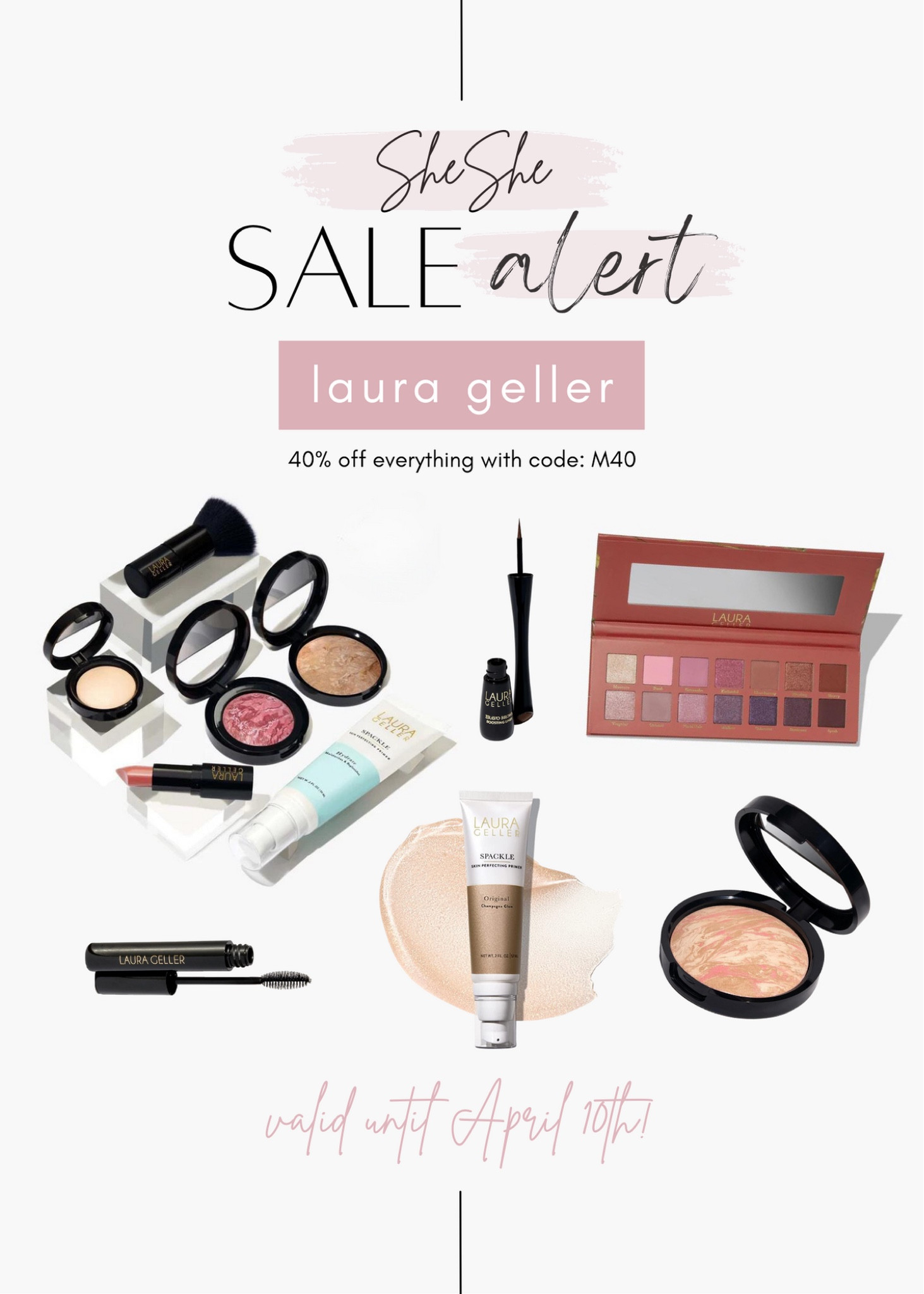 Laura Geller
Baked products designed for mature skin. 
@lauragellerbesuty #makeup #maturewoman #blush #bronzer #foundation #highlighter #sale 

#LTKunder100 #LTKbeauty #LTKsalealert