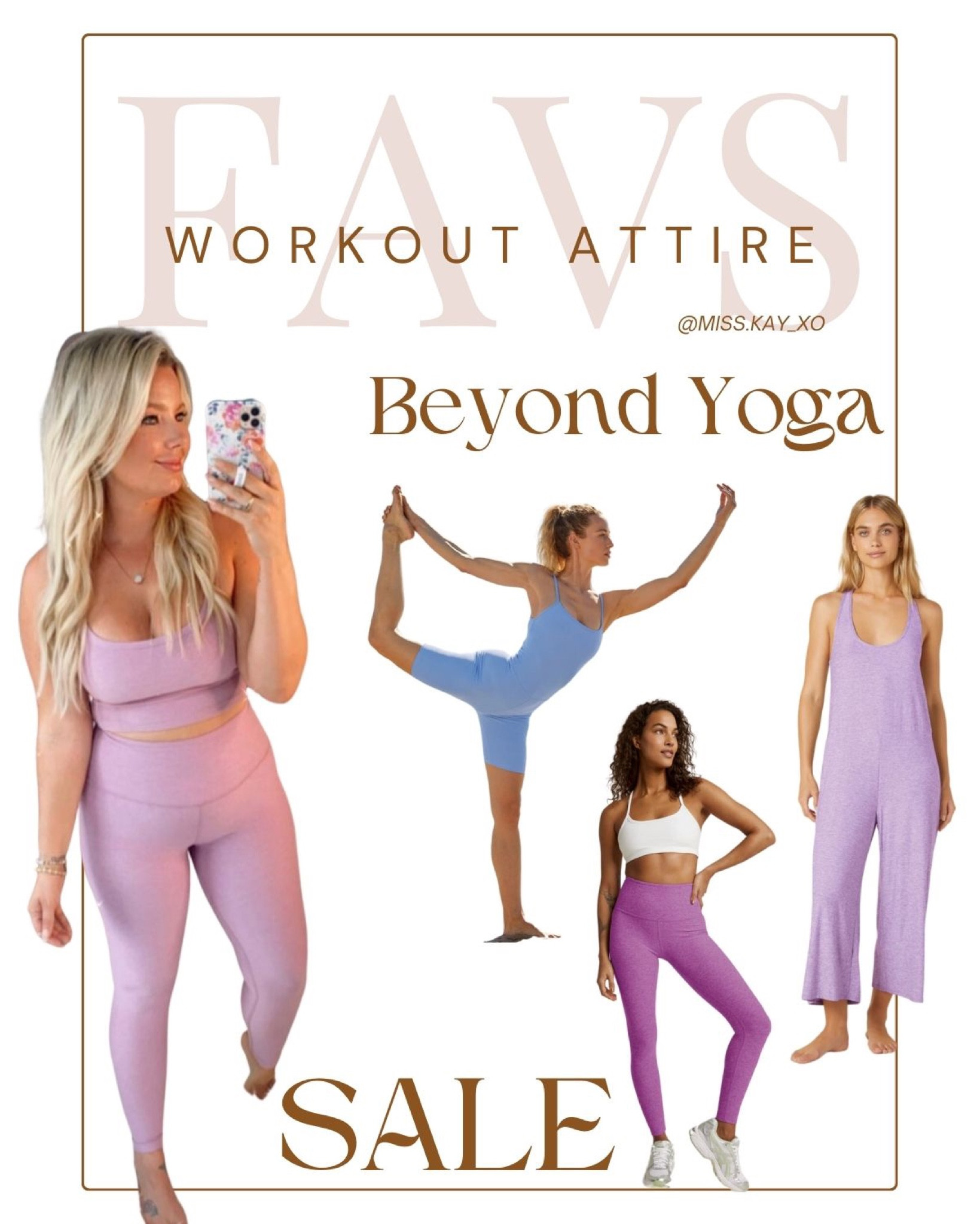 My favorite workout brand for yoga, barre and Pilates. Beyond yoga is perfection. Linking a bunch on sale!

#LTKsalealert #LTKFitness #LTKcurves