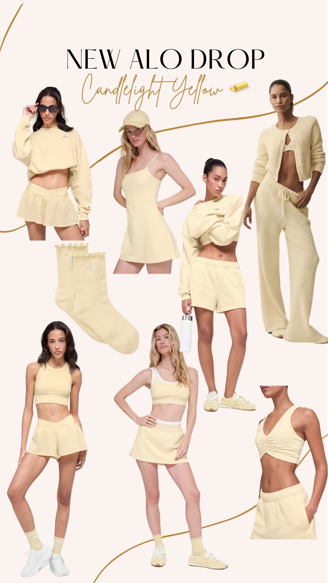 New alo color drop candlelight yellow 

#LTKmorningroutine #LTKfitnessgoals #LTKActive