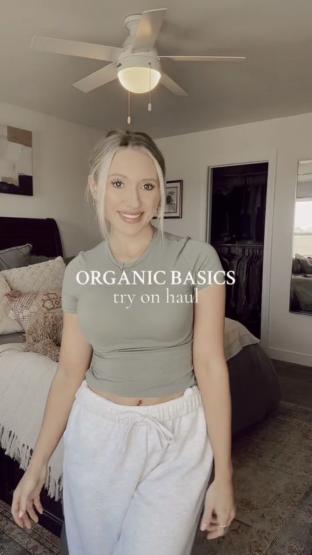 Organic basics clothing haul! 
I’m wearing the flex tee in a size small! 
Use my code ‘kerstyn10’ for 10% off your order!
Organic Cotton  —
Easy on the environment, soft on the skin. Organic Cotton is grown without harmful chemicals. This helps sustain the land it is grown on through crop rotations and a natural way of controlling pesticides, making it much lower-impact than regular cotton. * 91% Organic Cotton * 9% Elastane * Machine washable with similar colors. Maximum 40°C wash * We recommend the conscious choice of 30°C * Snug, body-hugging fit in a soft and stretchy material. If between sizes, we recommend sizing up * GOTS, made with organic materials

#LTKstyletip #LTKU #LTKbeauty