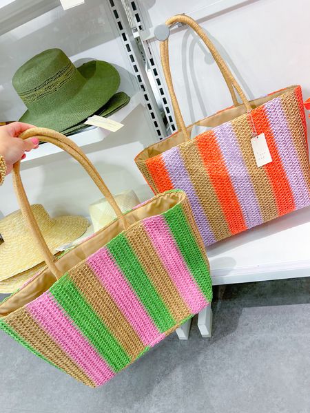 A New Day Woven Striped Beach Tote Bags Target Accessories #anewday #anewdayaccessories #targetb#targetfashion 

#LTKitbag #LTKunder50 #LTKFind