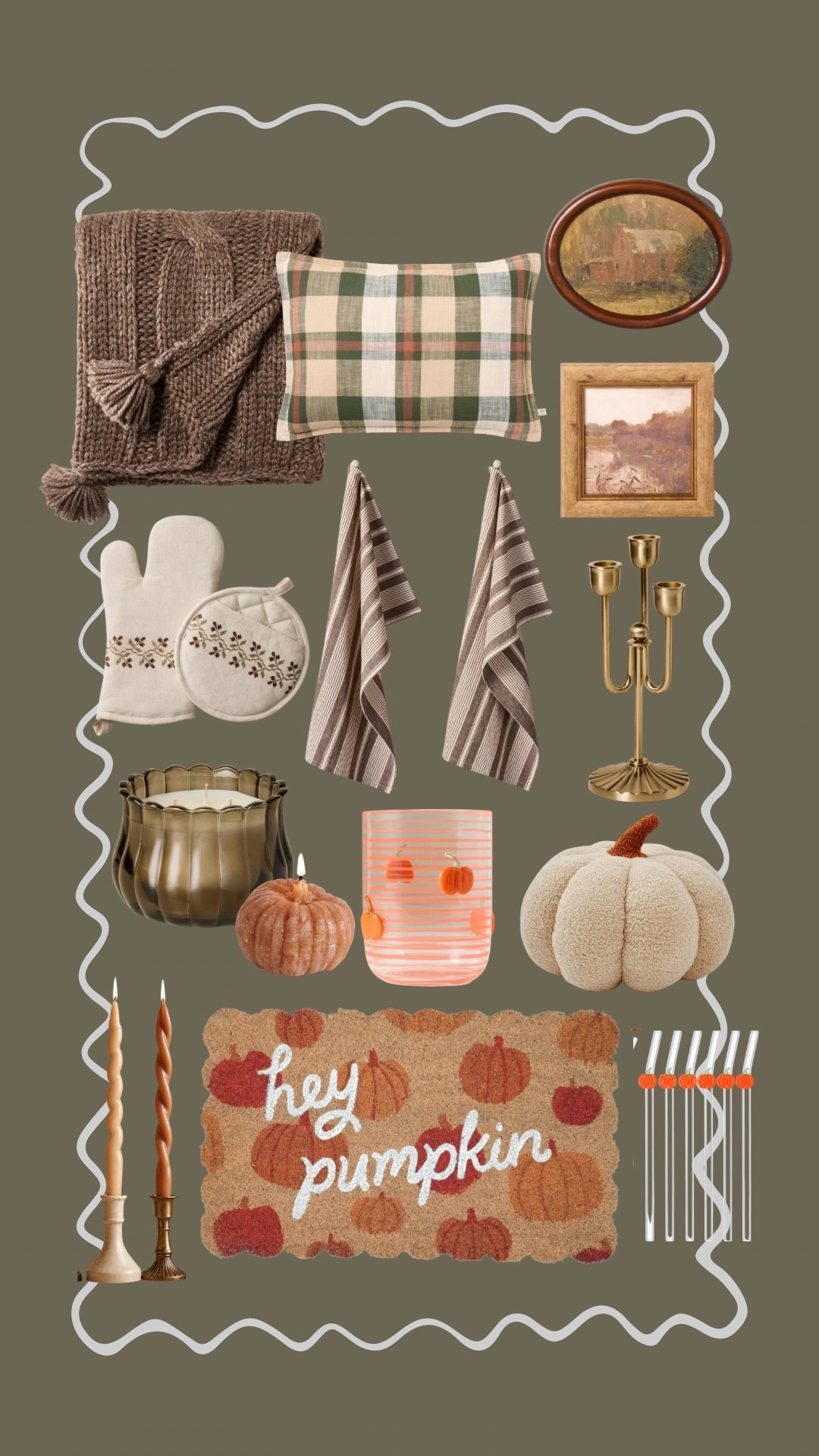 Fall decor in my cart 🛒 🍂