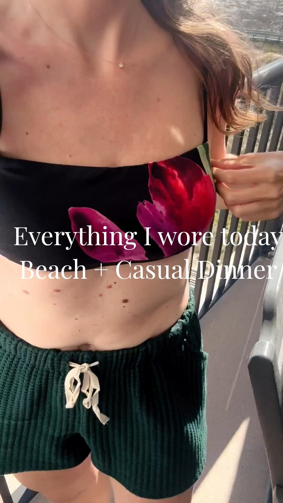 Everything I wore today: beach → casual dinner ☀️🌊 effortless pieces that take you from poolside to night out without overthinking it. This Target swimsuit is so comfortable and flattering. And this Free People matching set has been on repeat for over a year. Found a dupe on Amazon tho! All linked to shop ✨

#LTKTravel #LTKmomlife #LTKootd