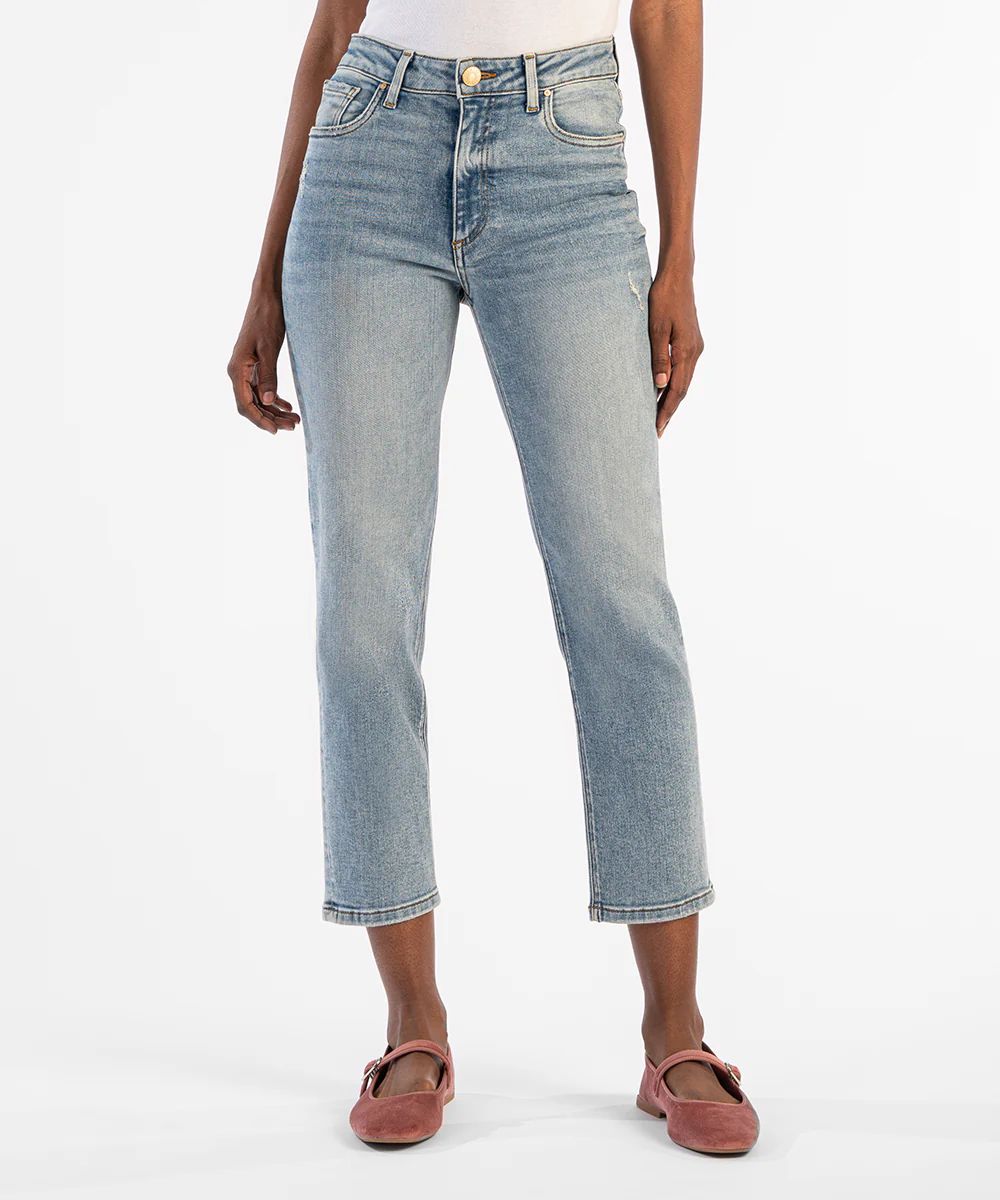 Elizabeth High Rise Crop Straight Leg, Exclusive - Kut from the Kloth | Kut From Kloth