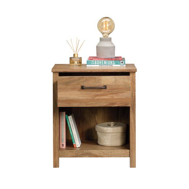 Sauder Cannery Bridge Night Stand, Sindoori Mango Finish | Walmart (US)