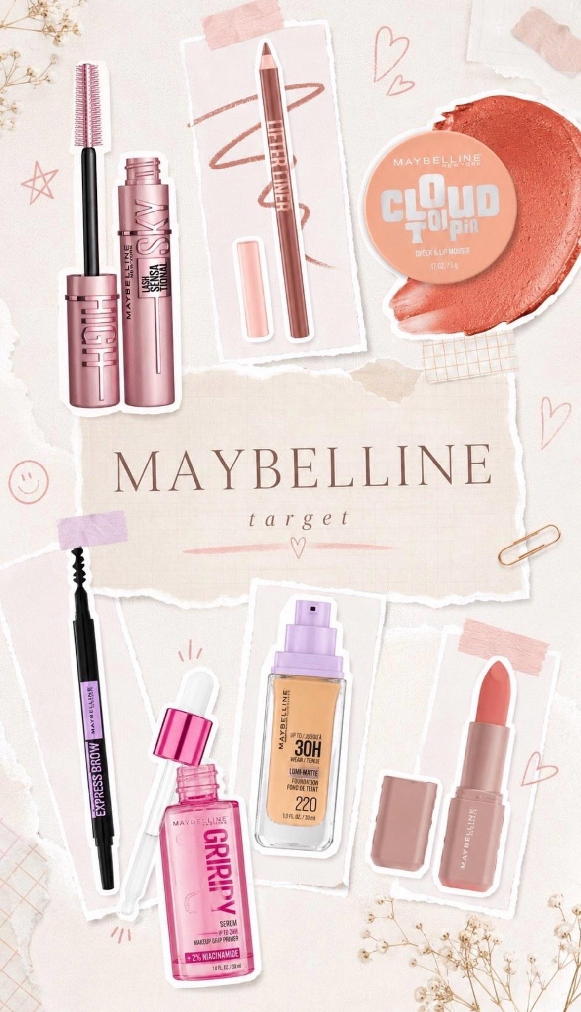 My maybelline faves available at target!!

#LTKsummer #LTKbeauty #LTKsale