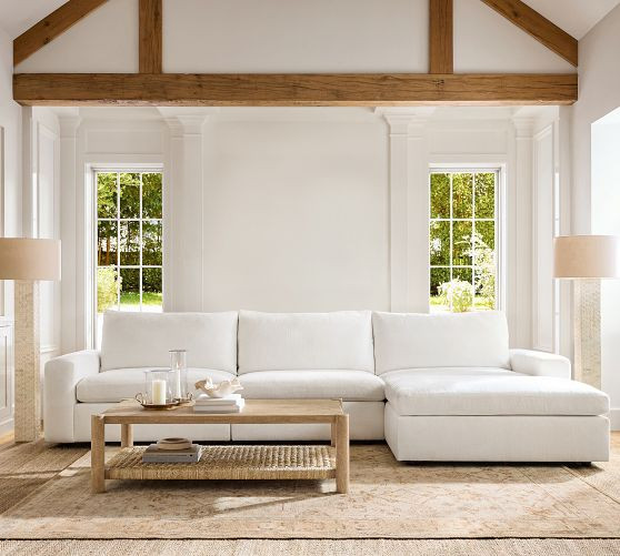 Sierra Modular Chaise Sectional (147") | Pottery Barn (US)