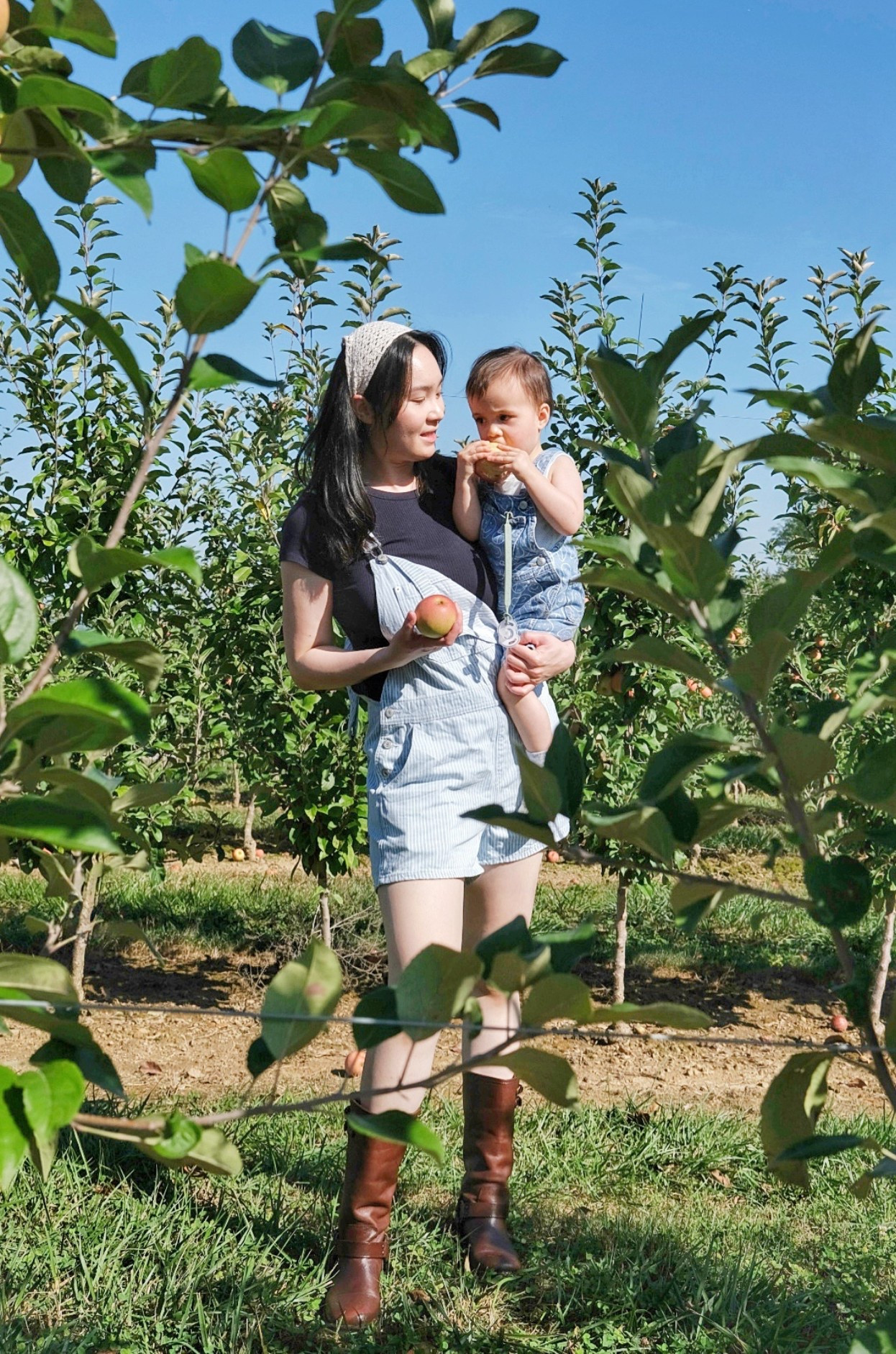 Apple picking🍎🍏🍎🍏

#falloutfit #earlyfall #applepickingoutfit #overalls #cottagecore #farm #fallseason 

#LTKFindsUnder50 #LTKMidsize #LTKSeasonal