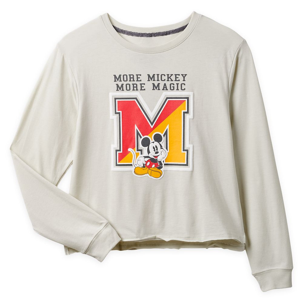 Mickey Mouse Long Sleeve Fashion T-Shirt for Women | Disney Store