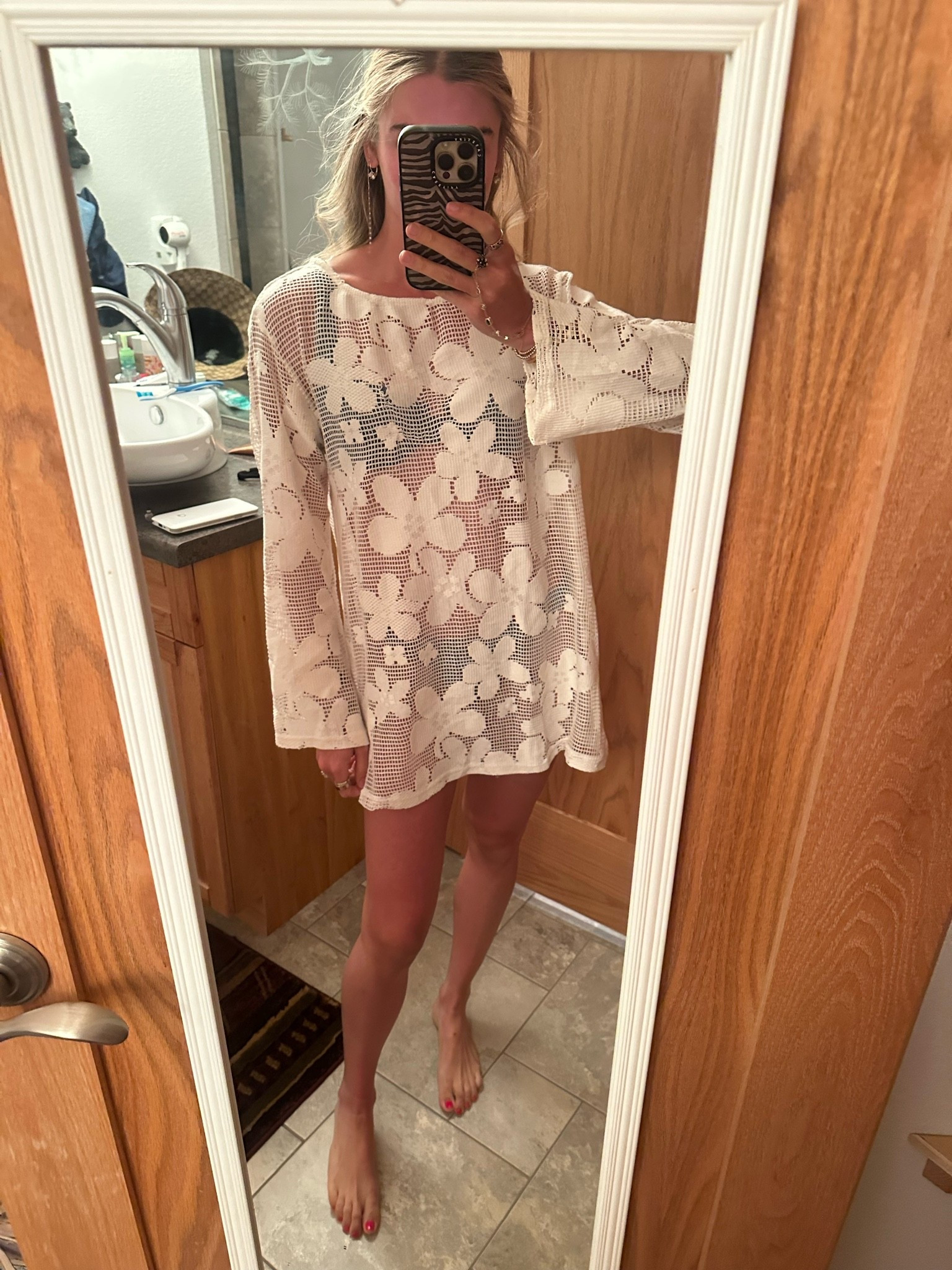 Lake outfit of the day! My bikini is one of my favorites @VETCHY it’s the sparkle blue one size xs and my bikini coverup dress is amazon size small and I’m wearing my @crocs flip flops and @SOJOS VISION sunglasses.

#LTKootd #LTKSwim #LTKSeasonal