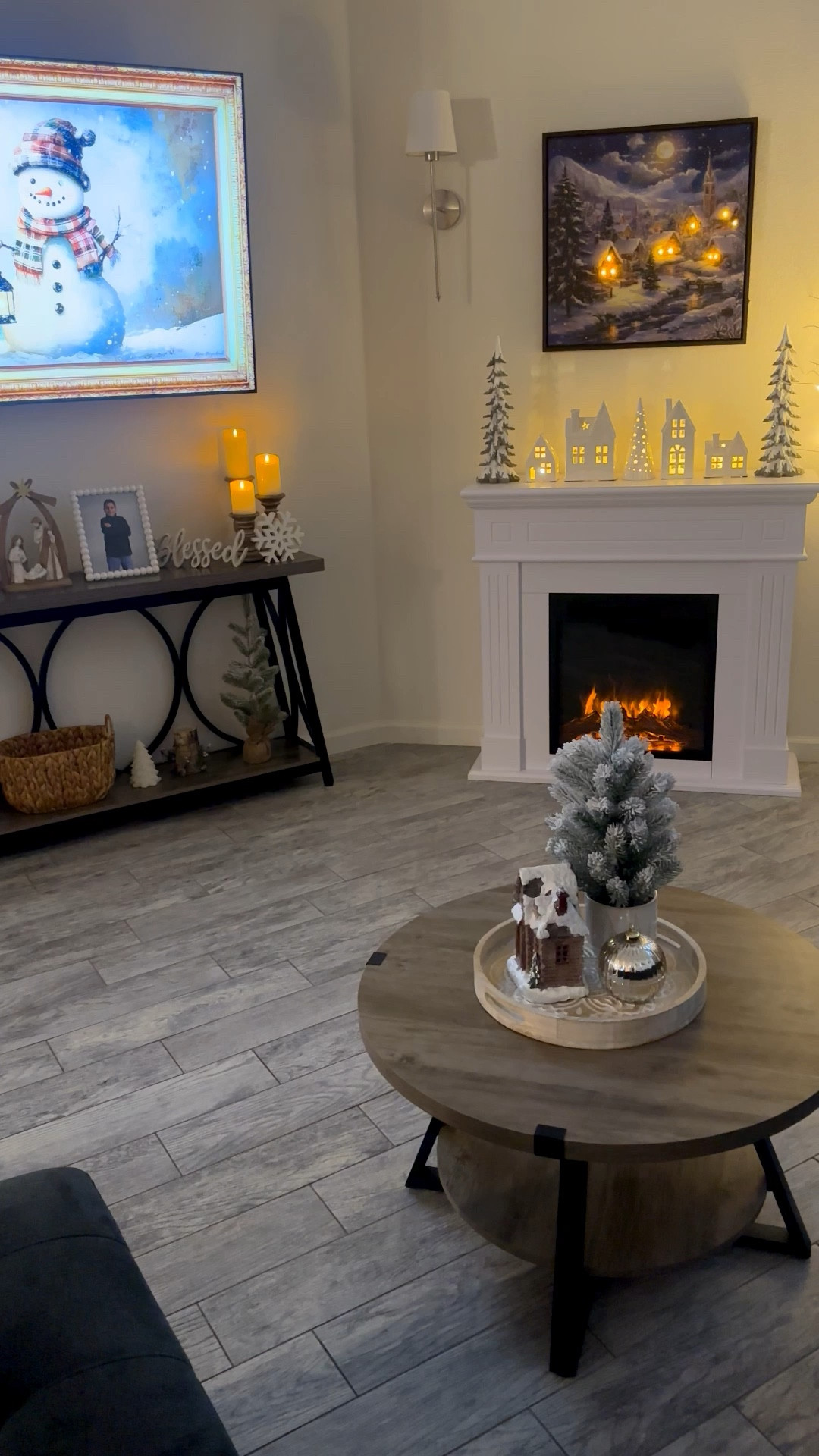 Styled my Wayfair + Amazon furniture today and I’m in love 🤍 #WayfairFinds #AmazonHome #HomeDecorInspo #Wayfair #Christmasdecor 

#LTKGiftGuide #LTKHome #LTKHoliday #LTKCyberWeek