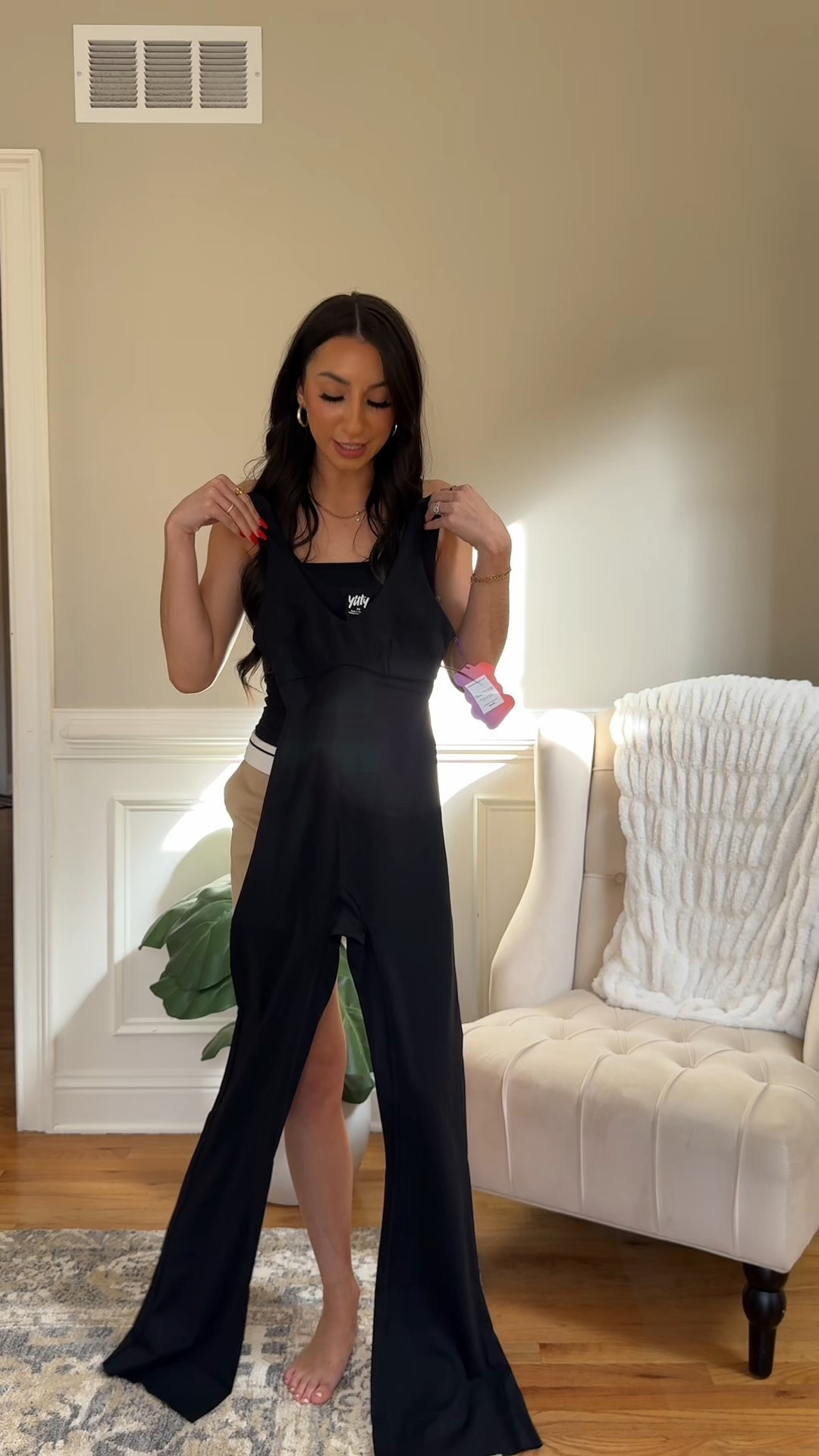 I’m obsessed with this jumpsuit from yitty!! 🖤👏🏻 

#LTKStyleTip #LTKSeasonal #LTKFindsUnder50