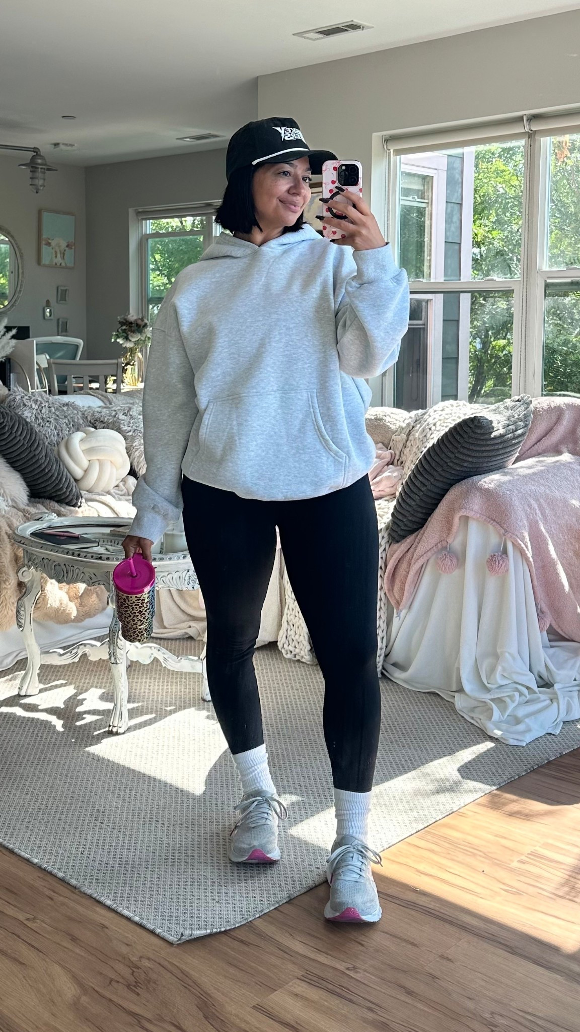 A hot girl walk but make it fashion 💁🏽‍♀️ Love this oversized hoodie for fall. Need ALL COLORS. 😍

hoodie, hoodie season, sweatshirt, leggings, sneakers, activewear, casual outfit  

#LTKFindsUnder50 #LTKActive #LTKStyleTip