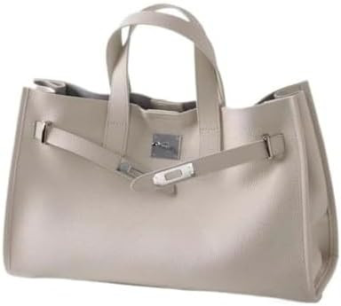 Leather Totes Handbag Shoulder Bag Sling Hobo Commuter Crossbody Bag Large Capacity Locker Versat... | Amazon (US)