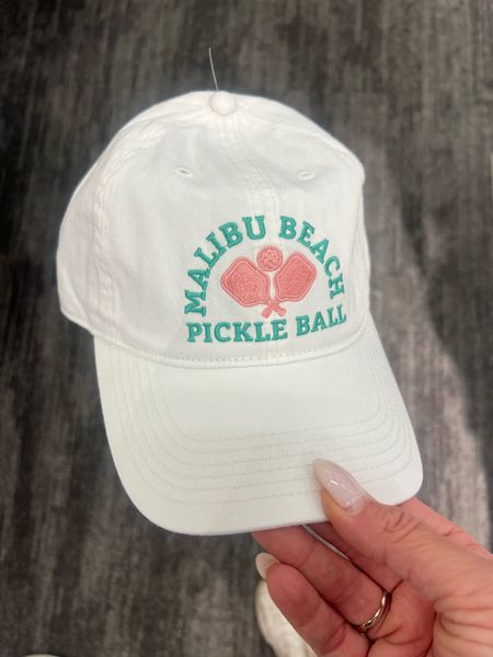 Super cute hat! Malibu beach Pickleball baseball hat, Summer accessories, Target style, #LaidbackLuxeLife

Follow me for more fashion finds, beauty faves, lifestyle, home decor, sales and more! So glad you’re here!! XO, Karma

#LTKStyleTip #LTKSeasonal #LTKFindsUnder50