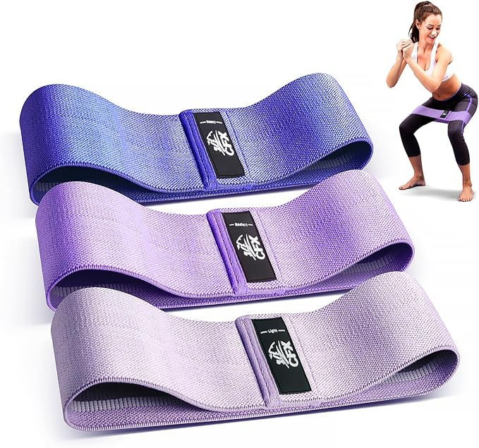 CFX Resistance Bands Set, Exercise Bands with Non-Slip Design for HIPS & Glutes, 3 Levels Workout... | Amazon (US)