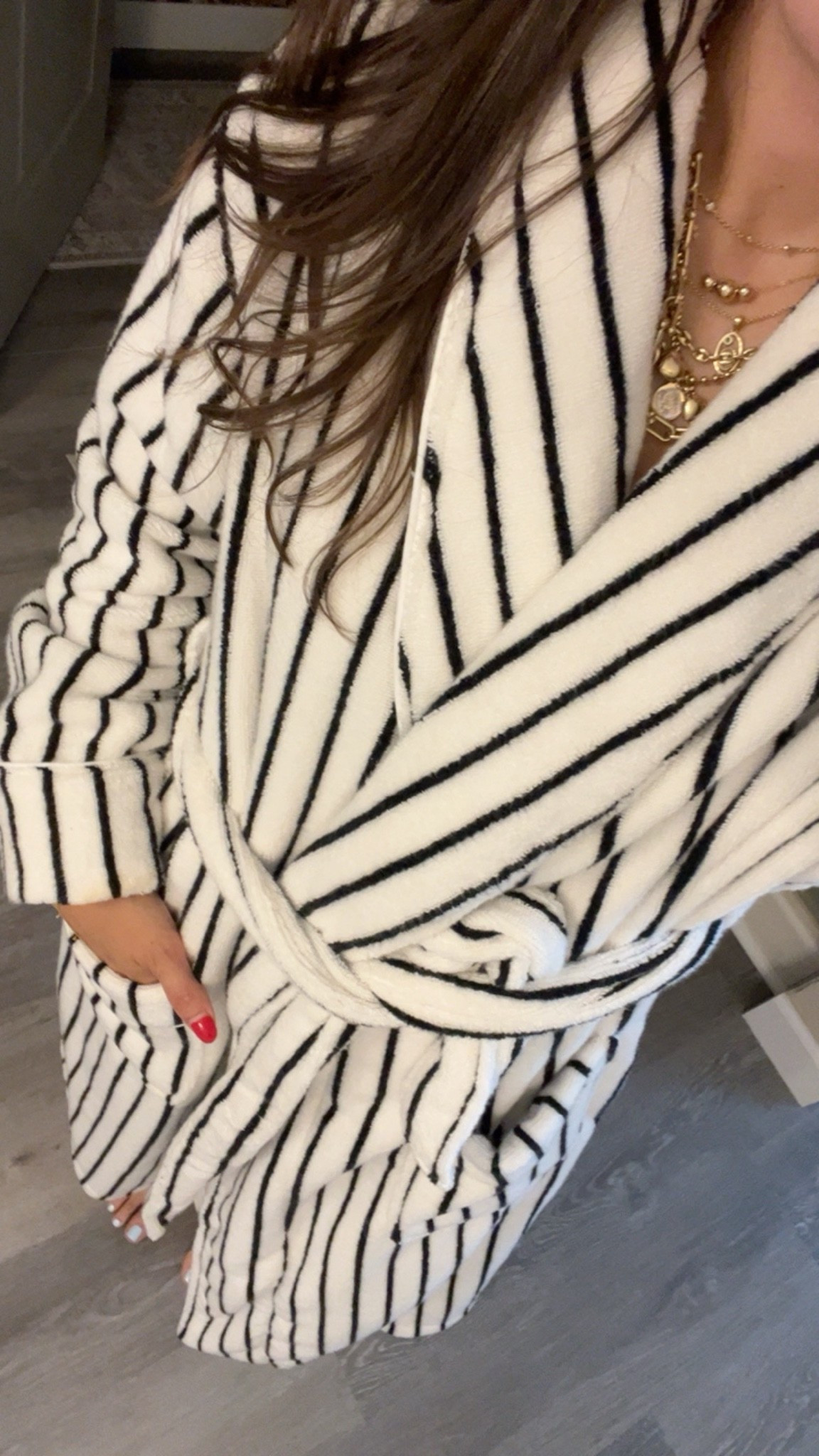 Cozy terry robe! Use code: CE-MICHELEBELL