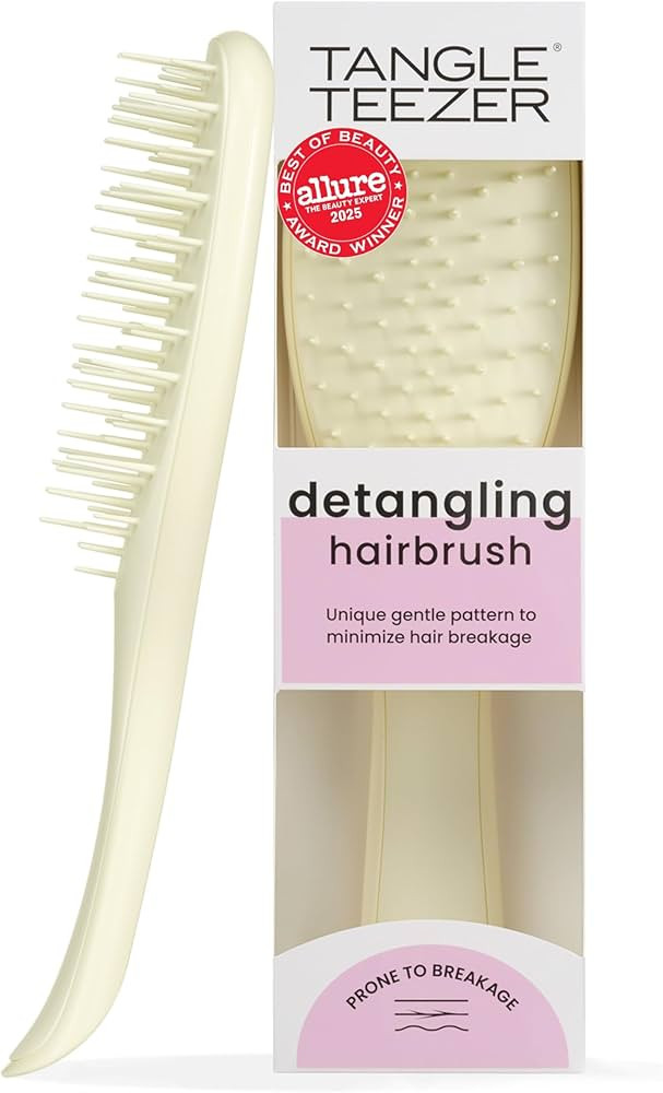 Tangle Teezer Extra Gentle Detangler Hair Brush, with Fewer Bristles for Gentle & Effective Detan... | Amazon (US)