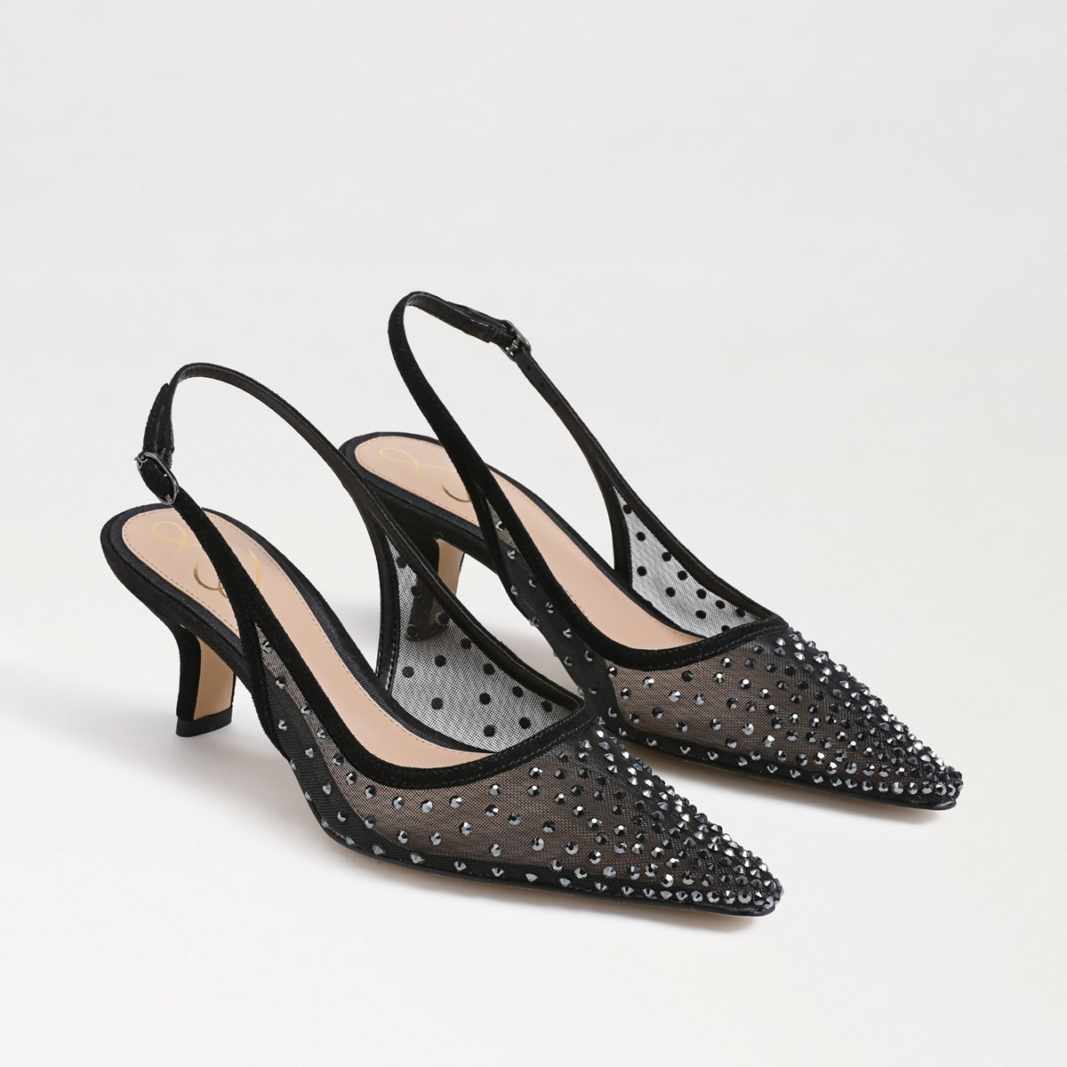Bianka Mesh Sling Back Heel | Sam Edelman