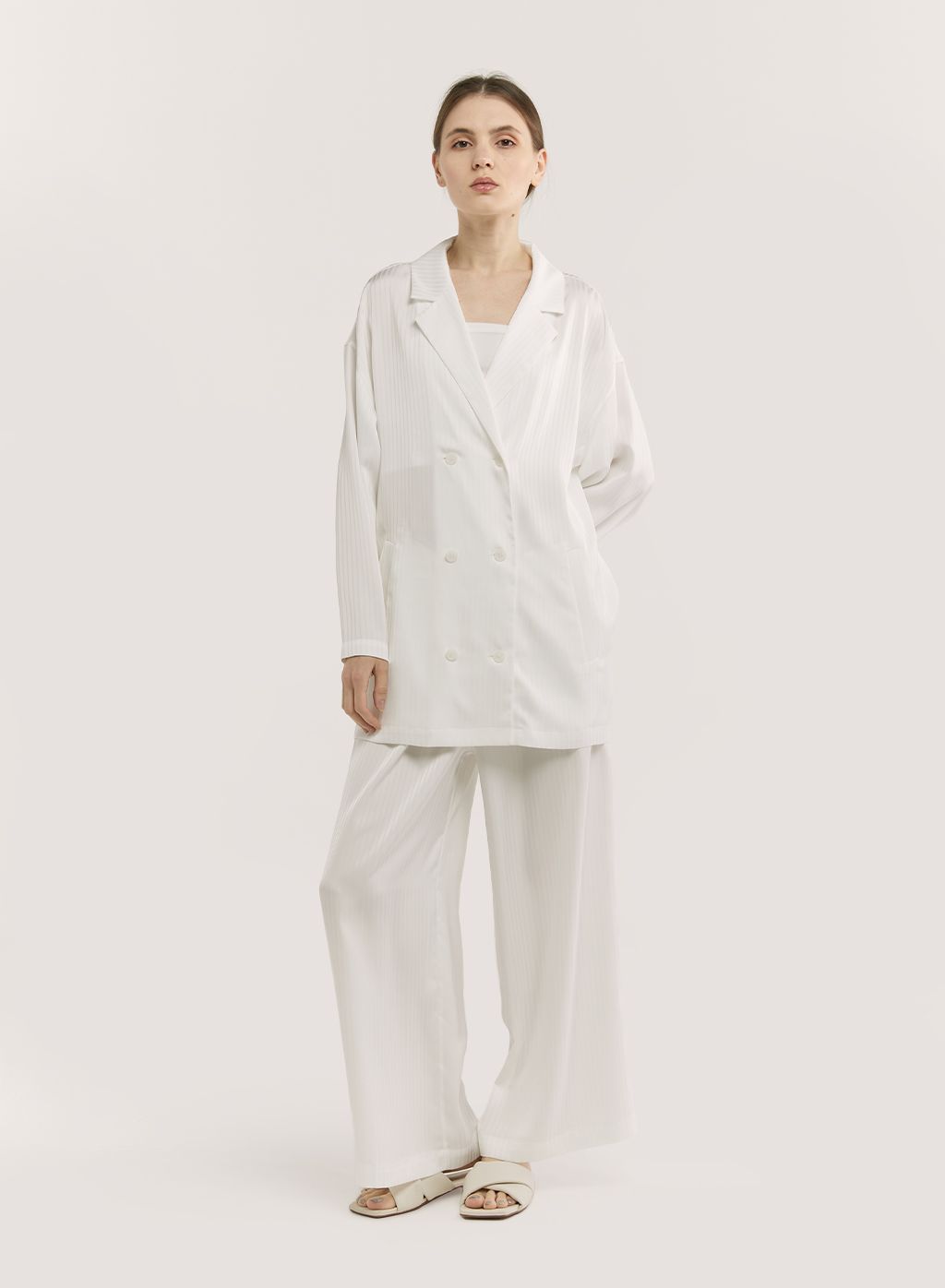 Double-Breasted Pajamas Set | NAP Loungewear