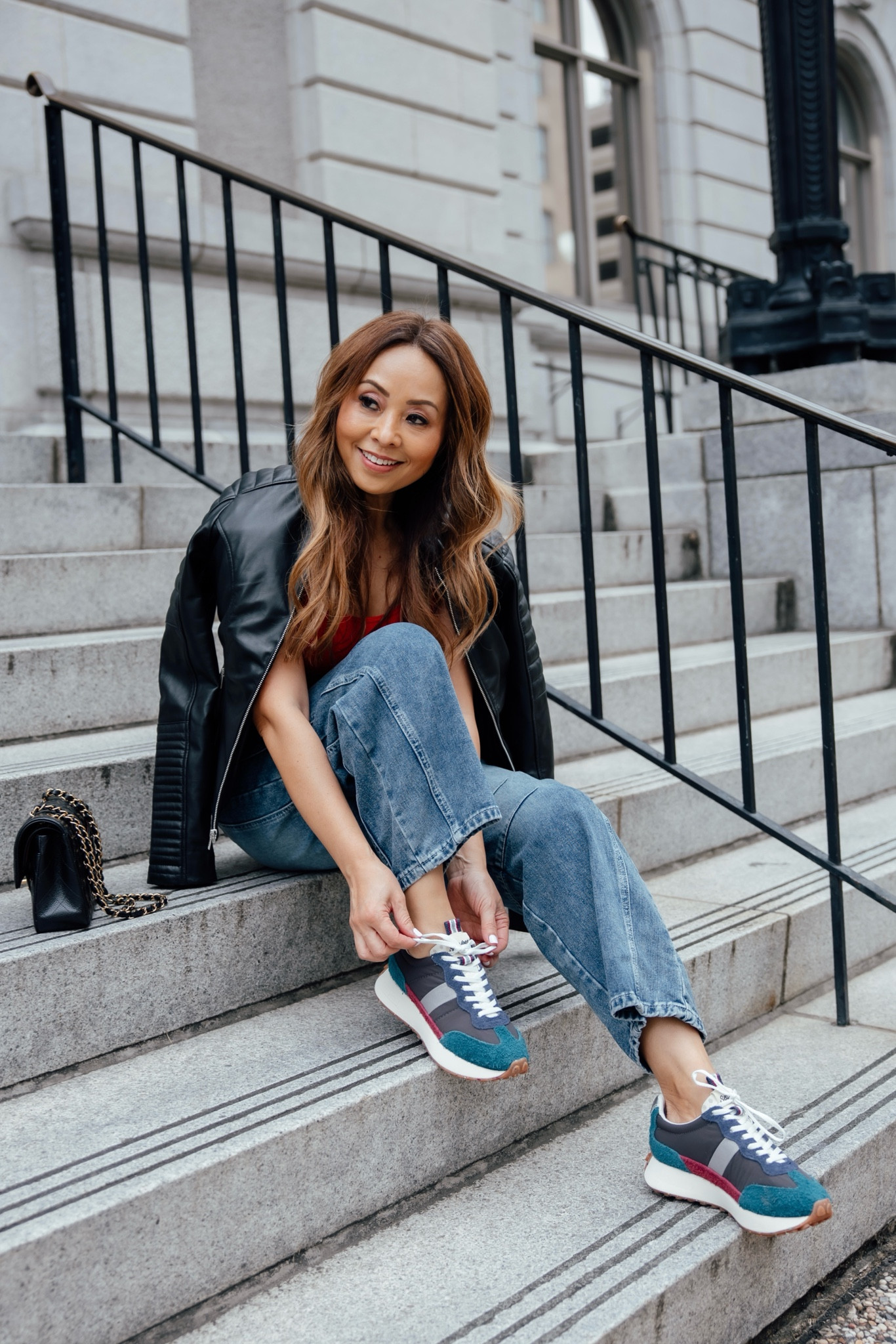 Loving my Acorn Trainer from @seavees! Their sneakers have the timeless designs and are made of the recycled materials from plastic waste, cotton scraps or discarded rubber.  Be sure to subscribe to their email and receive the Black Friday sale which will go live a few days early for the email subscribers! #seavees 

#LTKHoliday #LTKSaleAlert #LTKShoeCrush