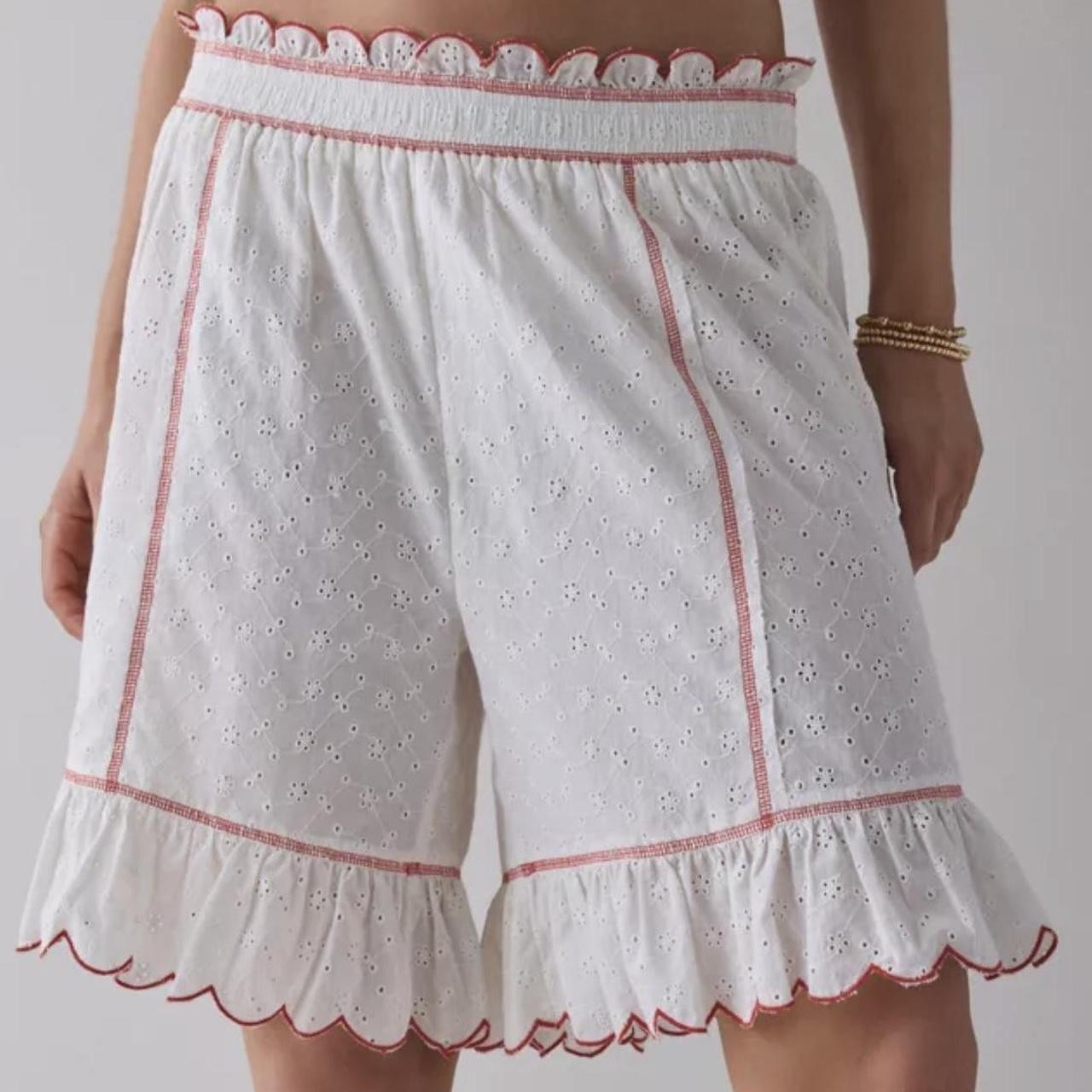 NWT Out From Under Jolie Ruffle Eyelet Lace Long... | Depop US