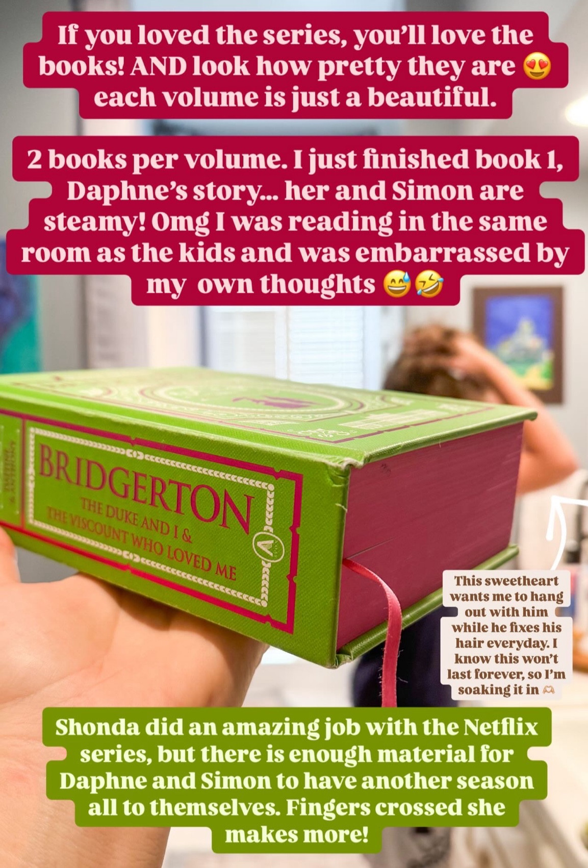 A steamy read and a BEAUTIFUL book! Each volume is this fun! Can’t wait to read them all 😍

#LTKTravel #LTKHome #LTKGiftGuide