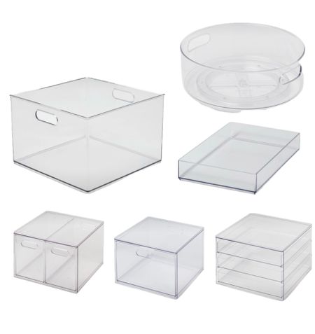 Spring Cleaning, ON SALE! These Brightroom classic clear organizational pieces from Tarjay are super useful for home clean up - the cube with handles is a personal fave! All 20% off through end of day Monday!

#LTKsalealert #LTKhome #LTKfindsunder50