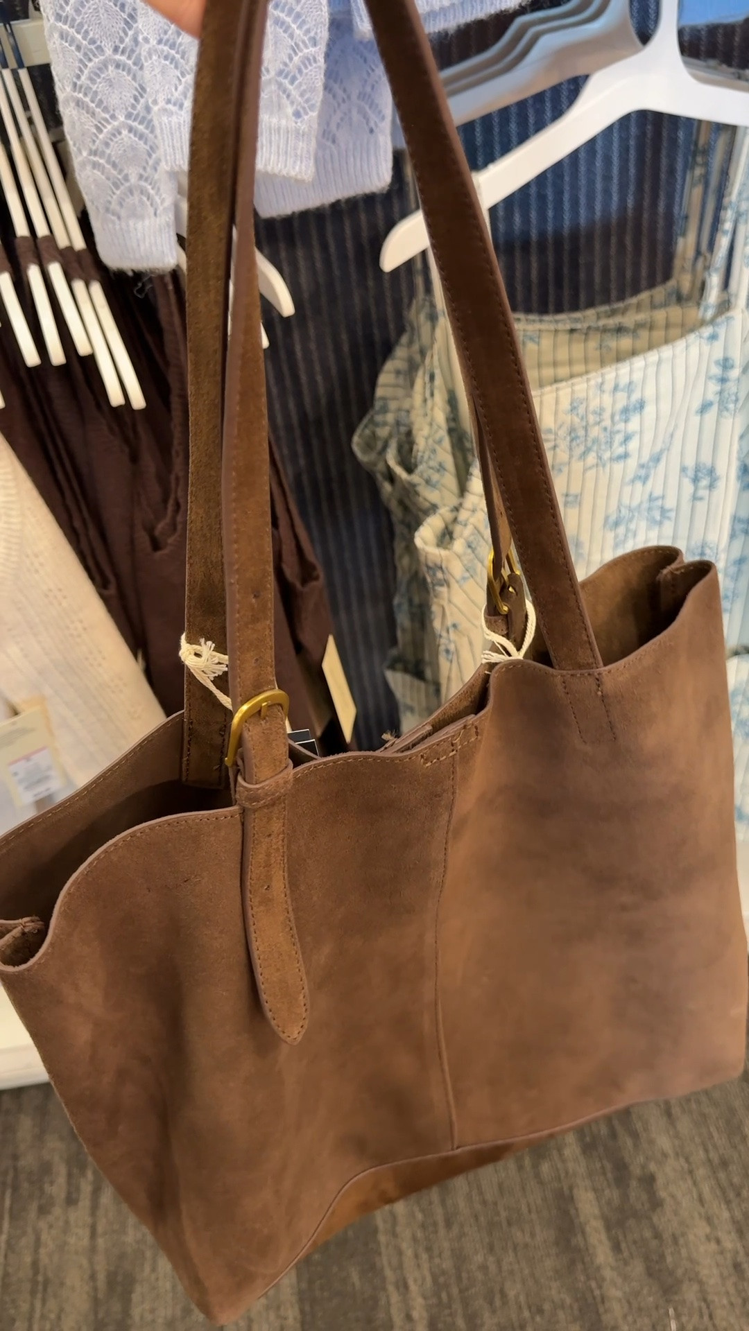 New suede tote bag at Target

#LTKSeasonal #LTKOver40 #LTKgrwm