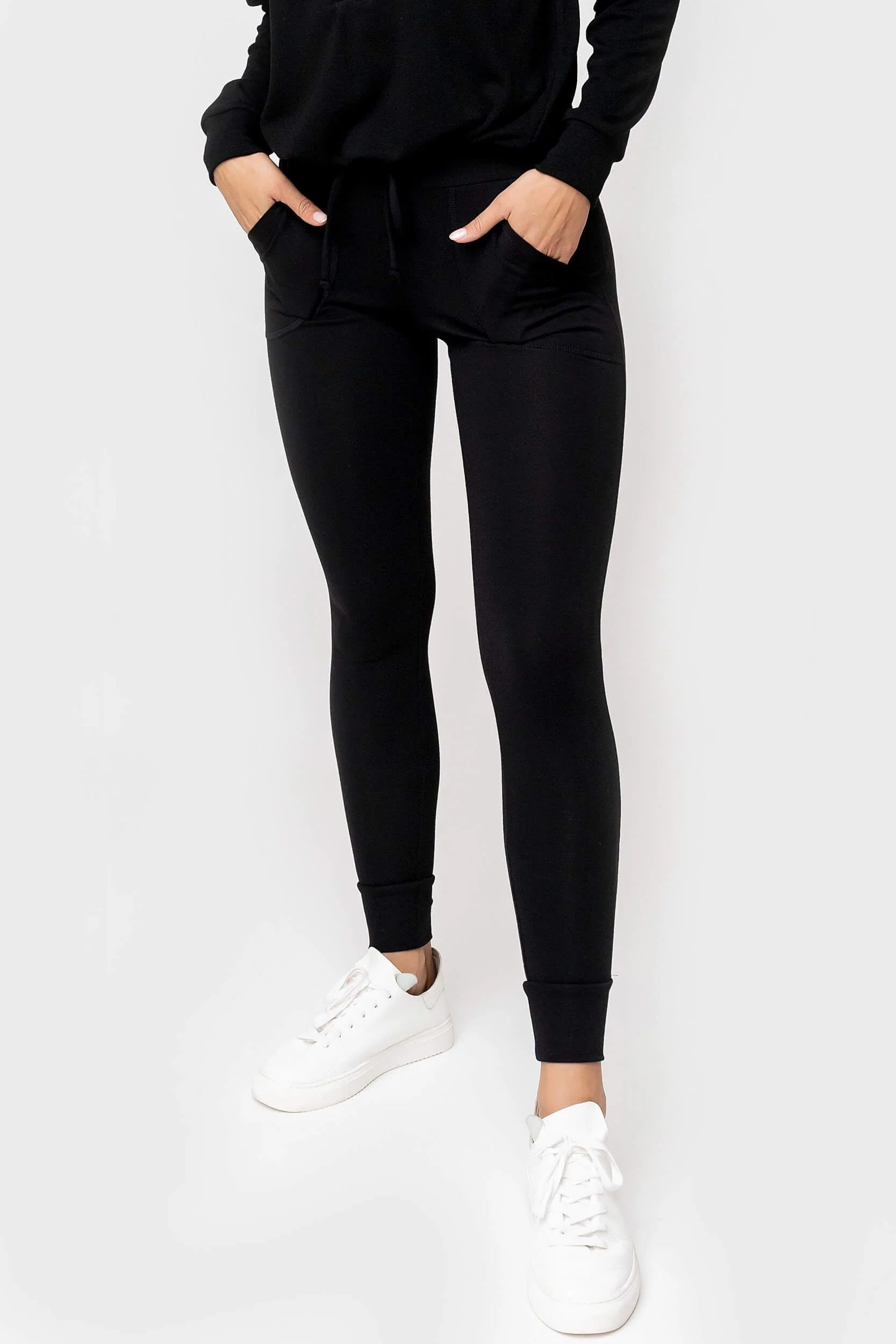 Fitted High Waisted Jogger | Gibson