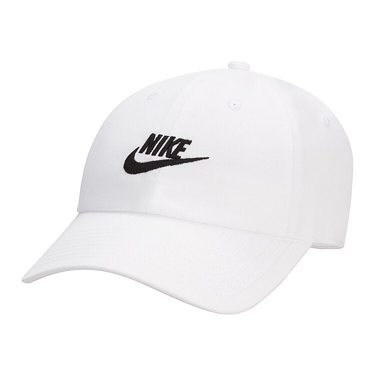 Nike Club Baseball Cap | Women's | White | Size S/M | Hats | Baseball Cap | DSW