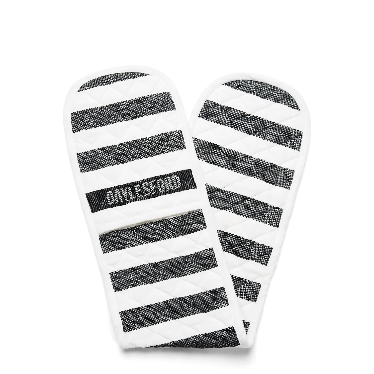 Black & White Stripe Double Oven Glove | Daylesford Organic