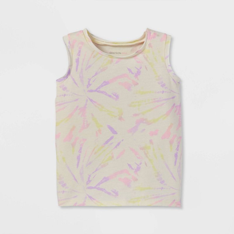 Grayson Mini Toddler Girls' Muscle Tie-Dye Tank Top | Target