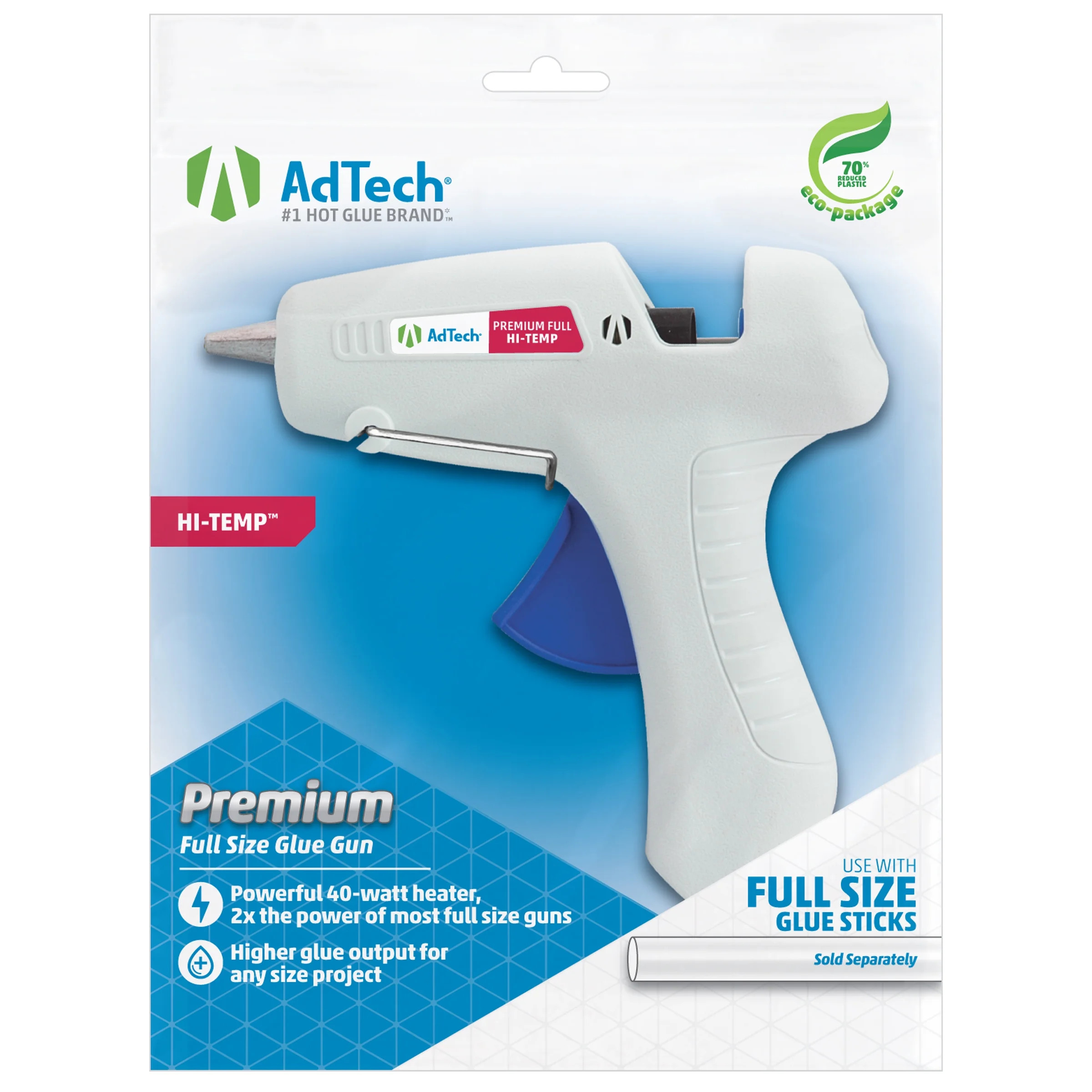 High Temp Premium Hot Glue Gun Full Size 40 Watts | Walmart (US)