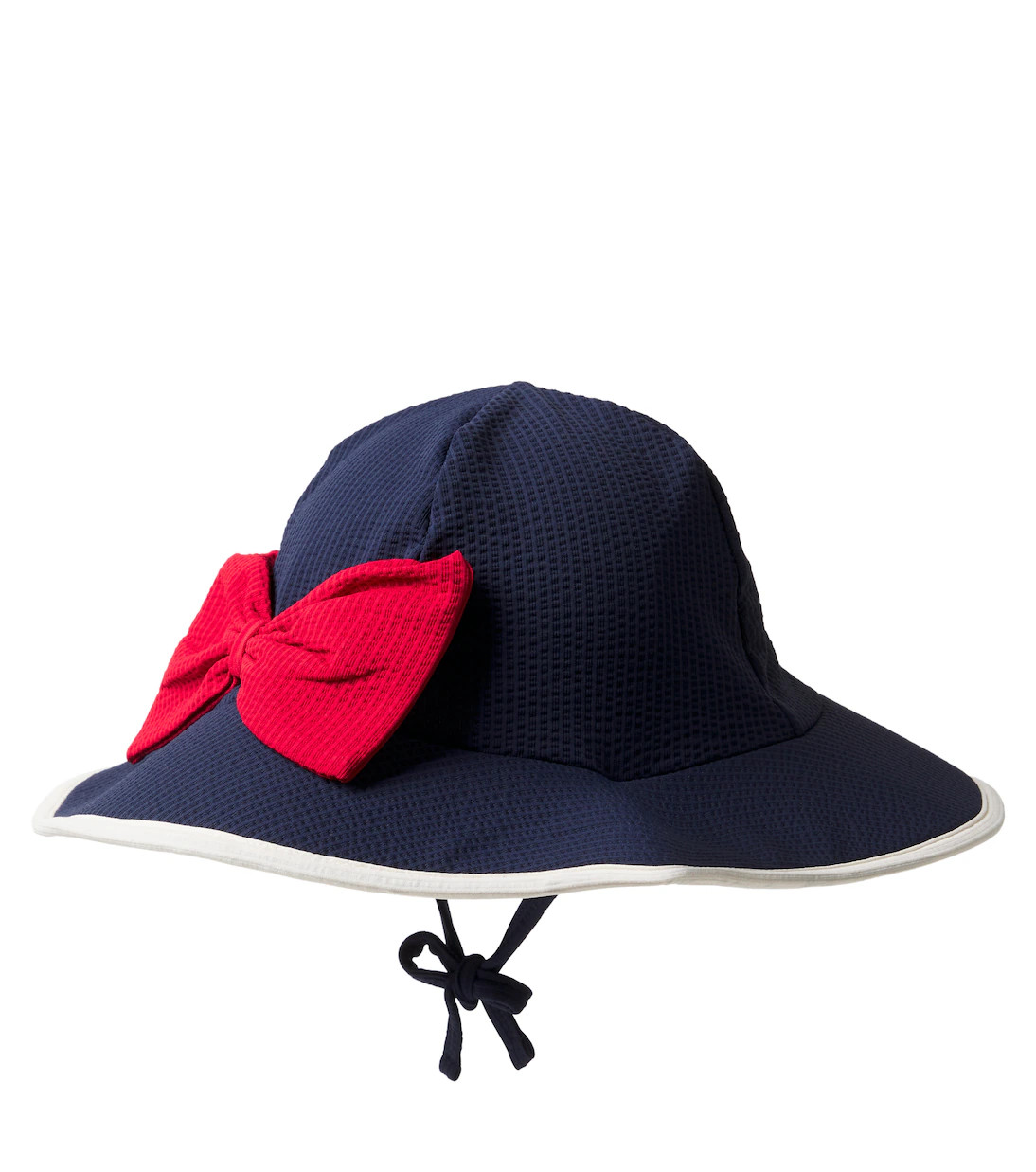 Bowie bow-detail seersucker sun hat | Mytheresa (INTL)