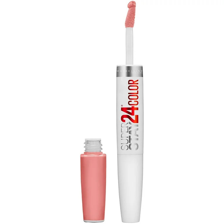 Maybelline SuperStay 24 2-Step Liquid Lipstick, All Night Apricot | Walmart (US)