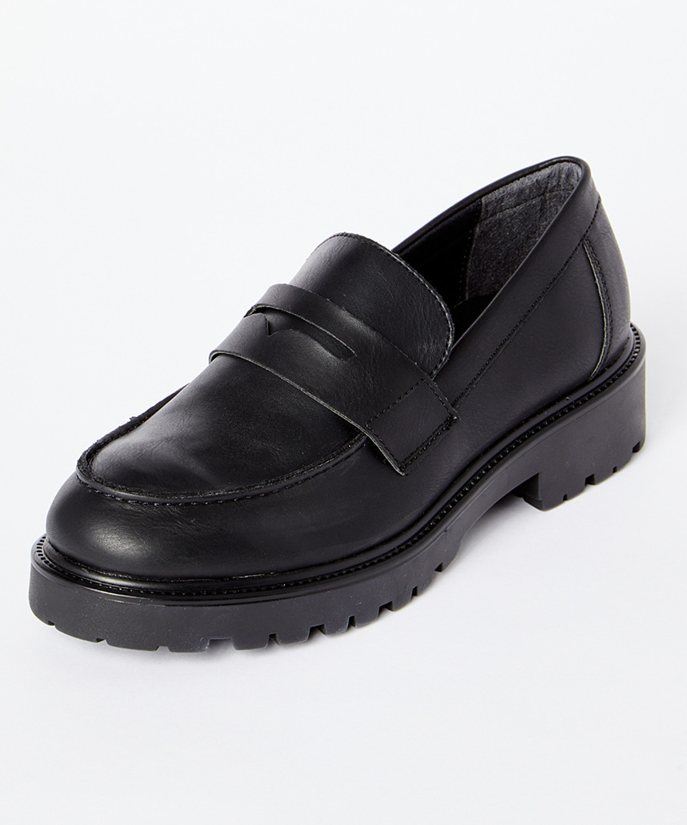 Steve Madden Women's Loafers BLACK - Black Lyris Platform Loafer - Women | Zulily