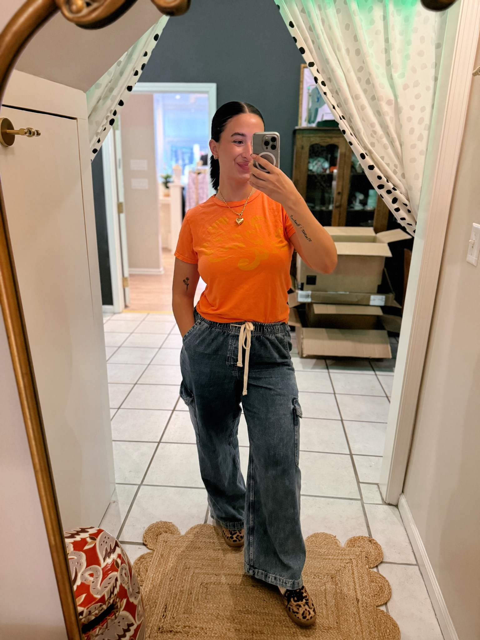 Favorite jeans 👖 so cool and flattering - wearing a large! $48 right now! 

#LTKStyleTip #LTKFindsUnder50 #LTKSeasonal