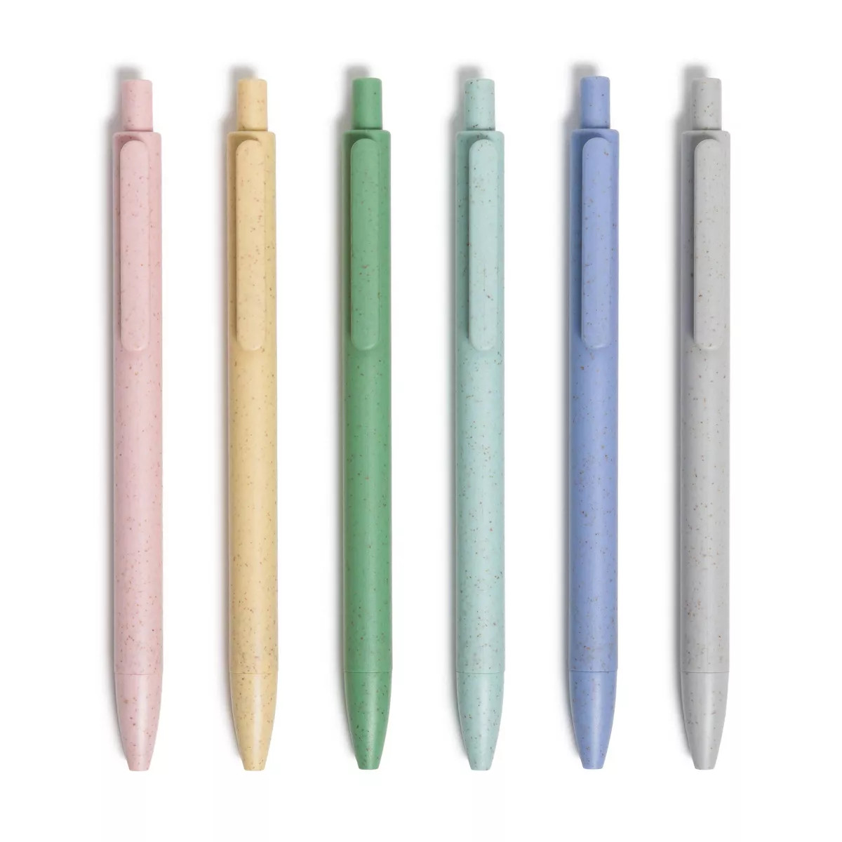 U Brands U-Eco 6pk Ballpoint Pens Core Speckle 0.7mm Black Ink | Target