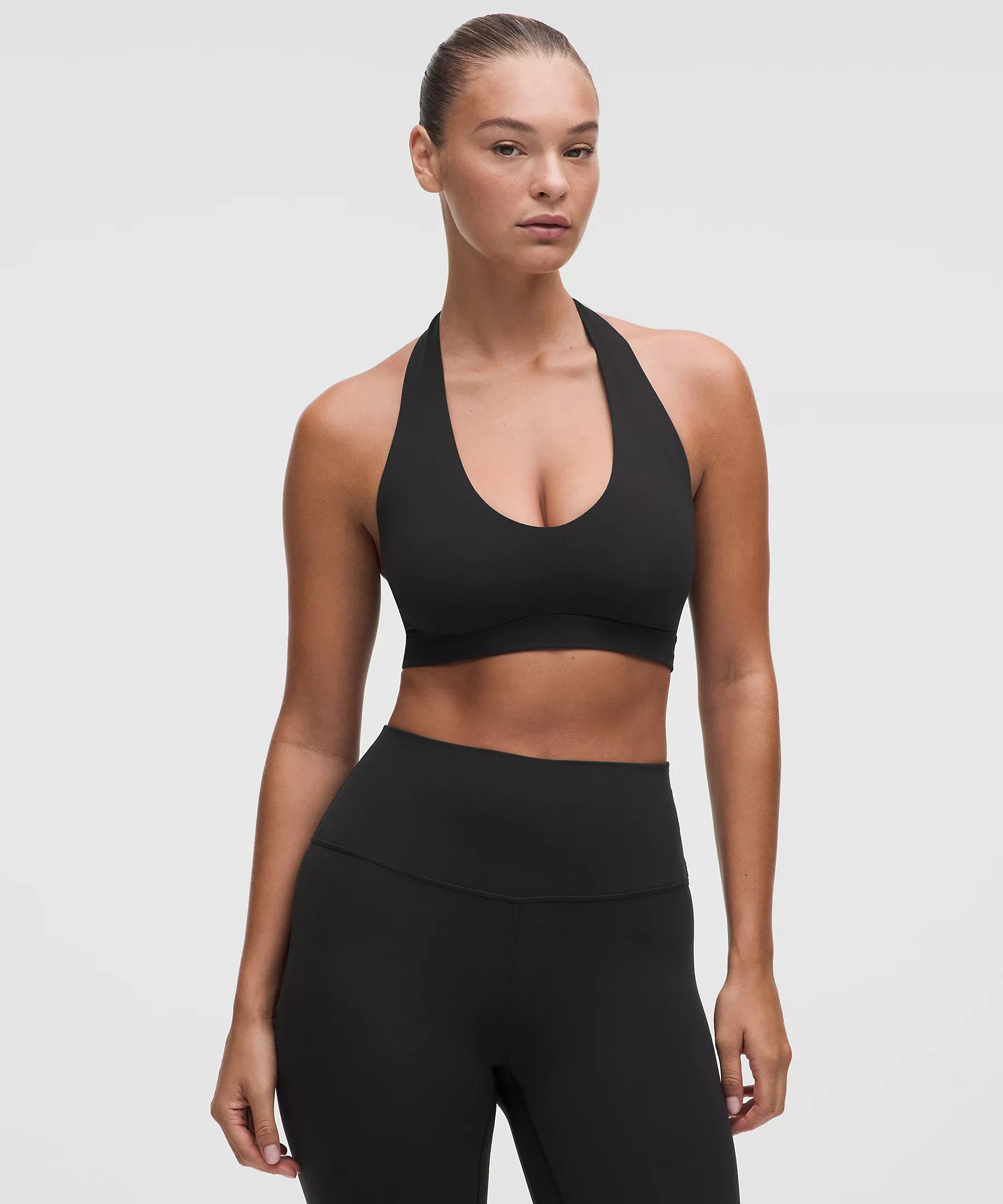 lululemon Focuser Halter Bra | lululemon (CA)