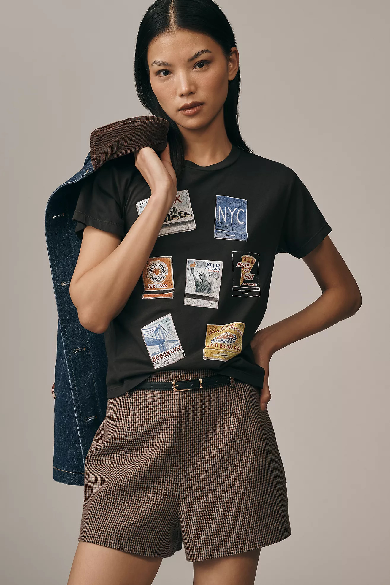 Letluv x Anthropologie Matchbook City Graphic Tee | Anthropologie (US)