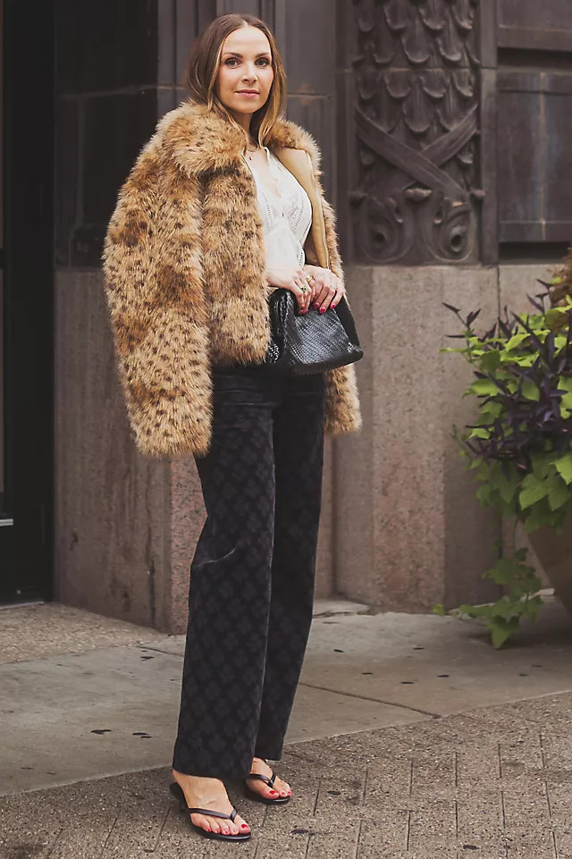 @merricksart x Maeve Corduroy Full-Length Colette Pants | Anthropologie (US)