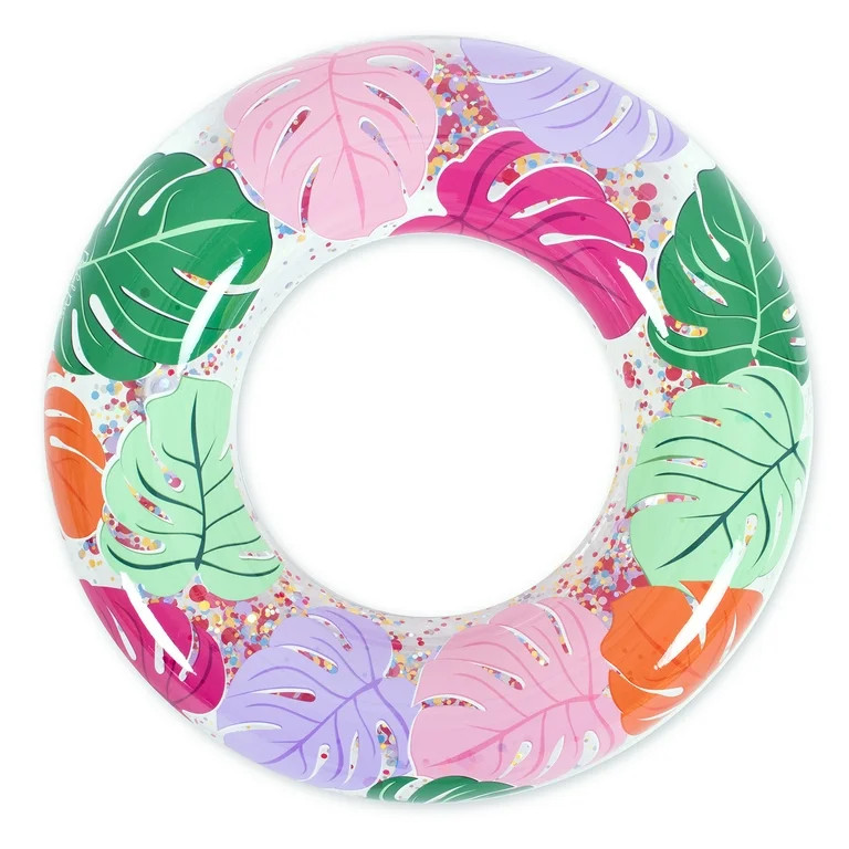 Packed Party Luxe 37.4” Multi-Color Inflatable Pool Float for Females Age Group 14 Years+ | Walmart (US)