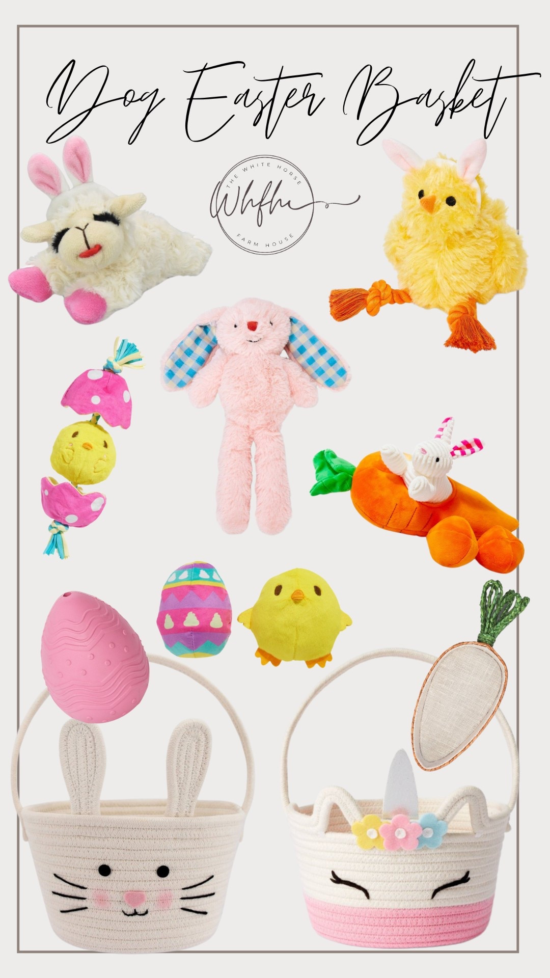 Hop into Easter fun with the cutest dog Easter baskets ever!
From plush chicks and squeaky carrots to pastel treat toys and bunny-themed baskets, these picks are paw-fect for spoiling your pup this spring! Whether you’re going soft and snuggly or bold and bouncy, I’ve rounded up the best Easter goodies your furry friend will love.

Shop the baskets + toys below and make their tails wag!
#DogEasterBasket #EasterForDogs #LTKPets #EasterGifts #DogMomLife #SpringPicks #LTKDog


#LTKFamily #LTKSeasonal #LTKPets
