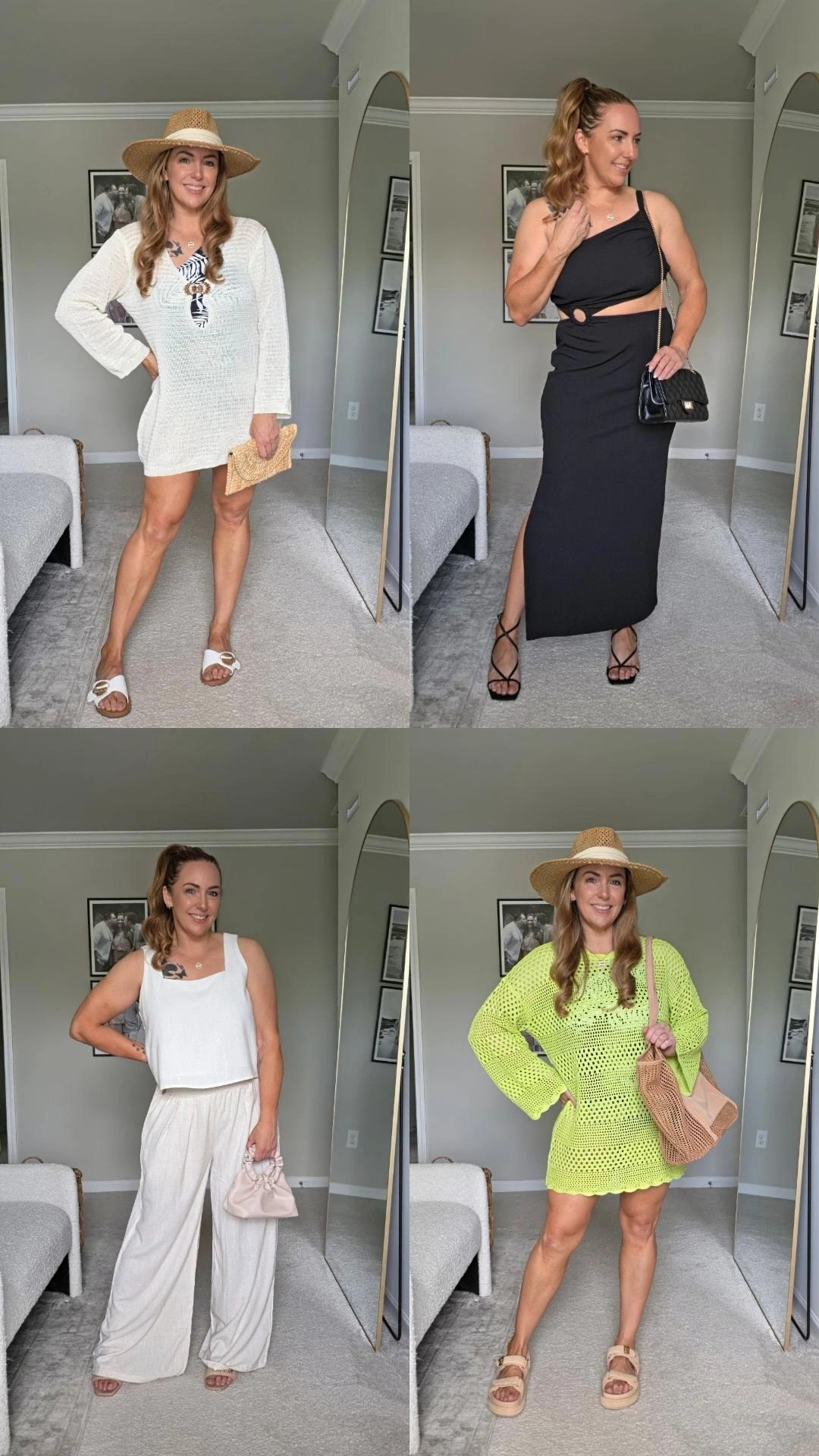 Anrabess has some of the absolute best summer pieces from chic swim cover-ups to effortless outfits. This collage features my favorite looks from the brand that are perfect for warm weather.#Anrabess #SummerStyle #OOTD #VacationOutfits

#LTKTravel #LTKSwim #LTKSeasonal