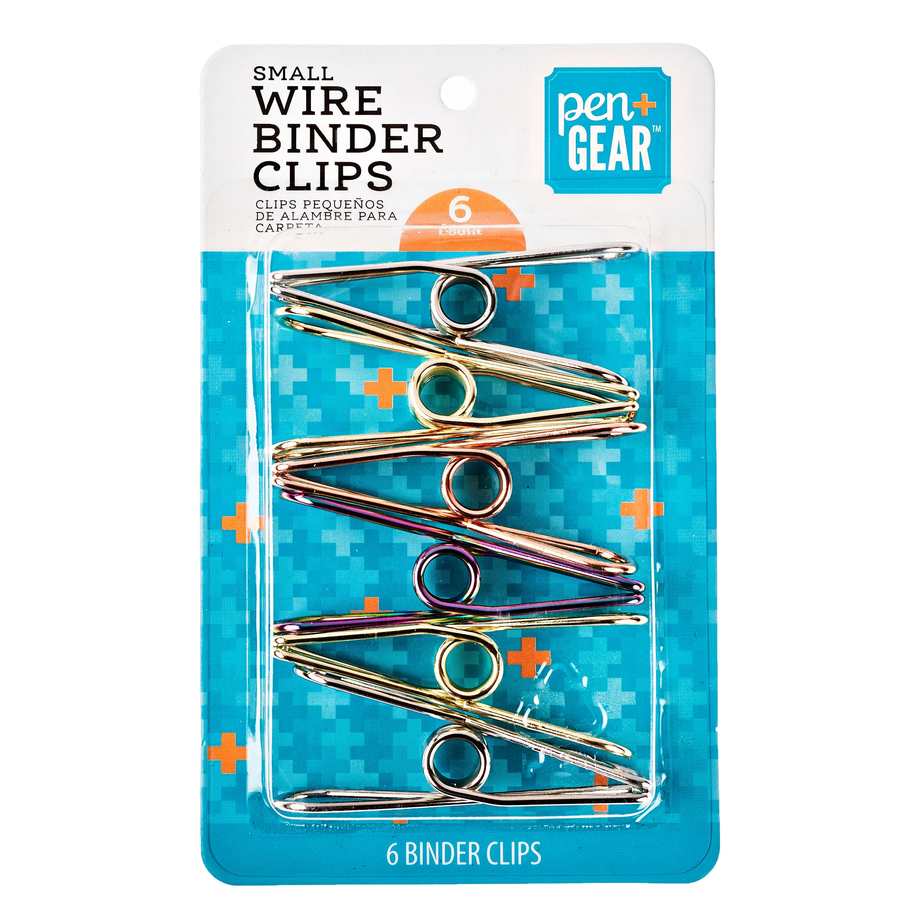 Pen + Gear Small Metal Wire Multi-Purpose Clips , Assorted Color, 6 Count - Walmart.com | Walmart (US)
