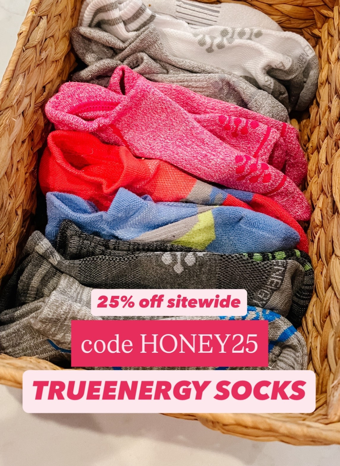 Use my code HONEY25 for 25% off offsite wide @TrueEnergy Socks 🥳

#trueenergymoments #ad 



#LTKselfcare #LTKfitnessgoals #LTKmomlife