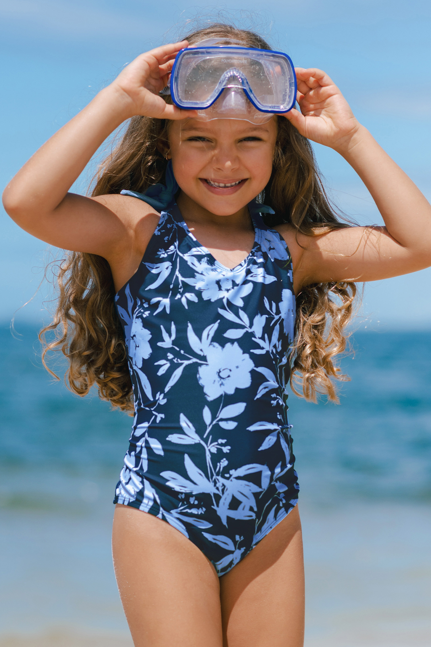 Tropical Splash Floral One-Piece Swimsuit | Cupshe US