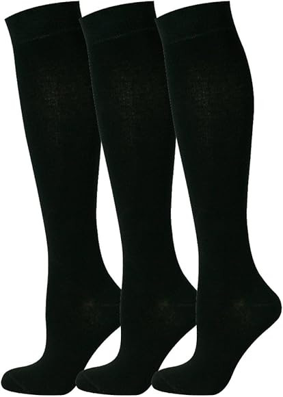 Mysocks Men/Women Knee High Socks, Combed Cotton, Hand Linked Toe, 3 Pairs in a Box | Amazon (UK)