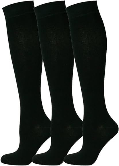 Mysocks Men/Women Knee High Socks, Combed Cotton, Hand Linked Toe, 3 Pairs in a Box | Amazon (UK)